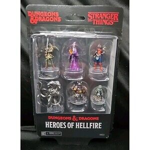 Wizkids Dungeons & Dragons Stranger Things Heroes of Hellfire Miniatures 6-Pack